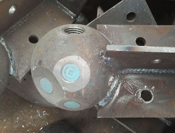 揭阳螺栓球球塞，网架配件