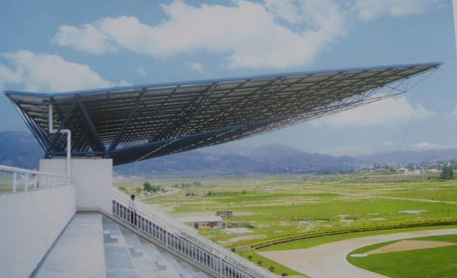 揭阳体育场看台网架工程