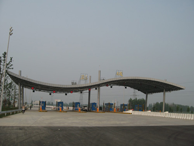 揭阳收费站网架